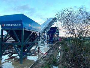 Electric Aggregate Prefeeding Conveyor PLC Motor Gearbox Essential Equipment for Efficient Concrete Production Batching <b>Plants</b> - Product Image 2