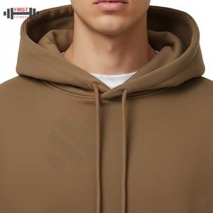 Ensemble de survêtement pour homme en molleton épais de 350 g, sweat à capuche oversize zippé et pantalon de jogging à jambe large, couleurs unies, luxe - Product Image 4