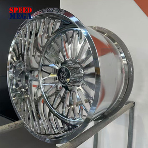Ruedas de Camioneta Forjadas Monobloque Super Single con Borde Profundo 24x14 26x14 Aleación 8x170 8x180 para RAM 2500 RAM 3500 - Product Image 4