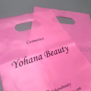 Bolsa de camiseta de plástico personalizada de fábrica OEM LDPE/HDPE mango troquelado reciclado acepta logotipo personalizado para embalaje - Product Image 5