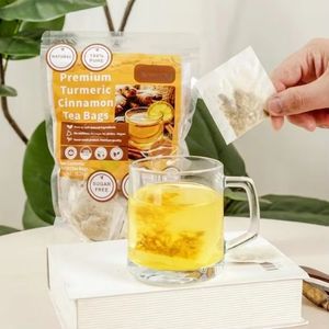 บรรจุภัณฑ์ออร์แกนิกเป็นกลุ่มขมิ้นอบแห้งขิงถุงชาซินนามอน2025จากเวียดนาม - Product Image 5