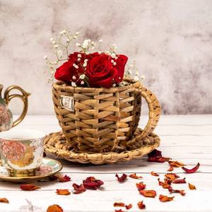 Tienphong ถ้วยน้ำผักตบชวา2025สำหรับตกแต่งสวนกลางแจ้งห้องนั่งเล่น - Product Image 6