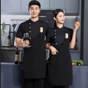 แจ็คเก็ตสั้นสำหรับร้านอาหารและบาร์สามารถปรับแต่งโลโก้ได้ตามต้องการ - Product Image 3