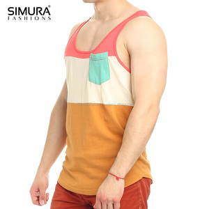 New Design Custom Made OEM Services Gym Top <b>White</b> <b>Vest</b> Printed Plain Singlet Summer Fitness <b>Men's</b> Tank Tops From Bangladesh - Product Image 6
