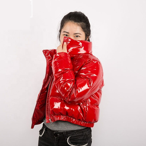 High Quality Custom Made <b>Short</b> Puffer <b>Jacket</b> for Women Latest Design with Logo Winter Zipper Breathable Plus Size <b>Jacket</b> Logo - Product Image 4