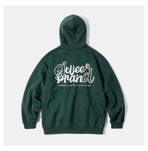 Sweat-shirts pour hommes de haute qualité, logo imprimé vert et bleu, sweat-shirts pour hommes grande taille, vêtements de sport personnalisés, sweat-shirts décontractés surdimensionnés pour hommes - Product Image 3