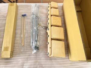 Orff Bois percussion cinq tons Temple Block Poisson en bois Instrument de musique traditionnel - Product Image 4