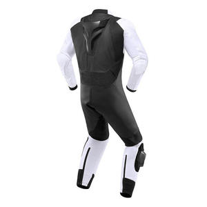 Traje de dos piezas de cuero de vaca genuino para motocicleta, traje de cuero de moto de calidad superior para motociclistas de calle - Product Image 6