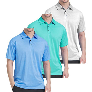 Camiseta Polo de Primera Calidad para Hombre, Ligera, Transpirable, de Manga Corta, Estilo Moderno, para Suministro al por Mayor - Product Image 2