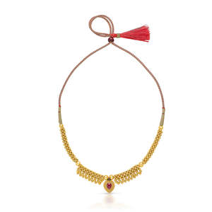 Collar Thushi con Diamantes Chapado en Oro de 18K para Mujer - Product Image 2
