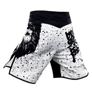 Pantalones cortos de lucha personalizados de alta calidad Pantalones cortos MMA de alta calidad Pantalones cortos de tabla personalizables al por mayor Hecho Pakistán OEM Wear-Boxing BJJ - Product Image 6