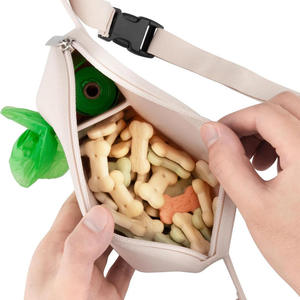 Bolsa de Cintura de Silicona para Comida de Perro con Diseño Separado con Cierre para Entrenamiento y Paseo de Perros - Product Image 4