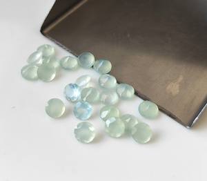 พลอยแคลเซโดนีธรรมชาติทรงกลมเจียระไนหลากเหลี่ยม ขนาด 3 มม.-30 มม. พร้อมสีสันเปลี่ยนแปลง/ประกายไฟ สำหรับทำเครื่องประดับขายส่ง - Product Image 3