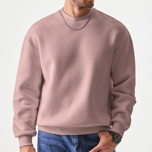 Loose Plain Casual Wear Men Sweatshirt Made in Pakistan Best Quality Thermal High Quality Sweatshirts for Adults - Product Image 5