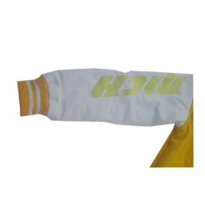 Veste universitaire d'hiver Hommes Respirant Réversible Cuir Tissé Motif Vintage Université Chenille Patches Logo Tissu Léger - Product Image 4