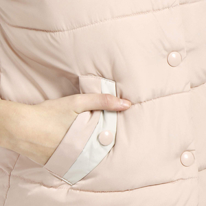 Chaleco de invierno para mujer, chaleco acolchado cálido con logotipo personalizado de alta calidad, prendas de vestir exteriores de invierno, chalecos Acolchados transpirables, diseño OEM - Product Image 5