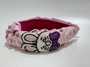 Designer Inspired Beaded <b>Headband</b> with Artistic Details and Comfortable Design Perfect for Stylish Girls - Product Image 2
