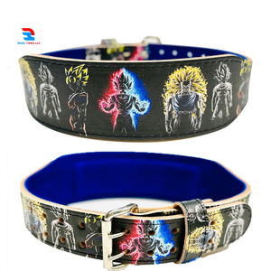Haltérophilie Anime ceinture peau de vache respirant musculation Fitness dos soutien réglable robuste Double broche - Product Image 5