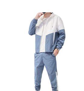 ชุดวอร์มวิ่งสำหรับผู้ชายมีหลายสีโลโก้ทีมกีฬาฟิตเนสแทรคสูทสไตล์ฤดูหนาว - Product Image 2