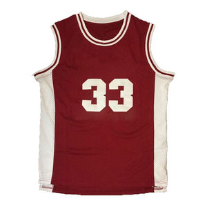 Maillot de basketball de haute qualité à prix abordable, 100 % polyester, coupe ajustée, doux, confortable, imprimé, anti-humidité, respirant, pour club - Product Image 5