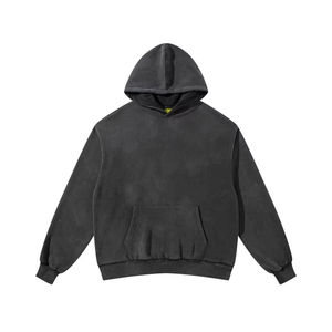 Sudadera con capucha de diamantes de imitación para hombre de la mejor calidad, ropa de calle de gran tamaño personalizada para invierno, venta de ajuste suelto - Product Image 2