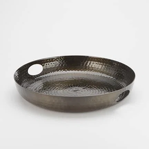 Plateau à chocolat en aluminium fini or de qualité alimentaire 100% avec finition antique parfait pour les fêtes de mariage et les réceptions Utilisation - Product Image 4