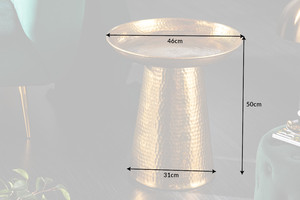 Hammered Design Handmade Metal Coffee Table Furniture 2025 Luxury Home Decor Furniture - Product Image 6