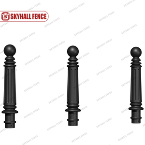 Yol yapımı çalışmaları için dekoratif dökme demir direkler ferforje direkler - Product Image 2