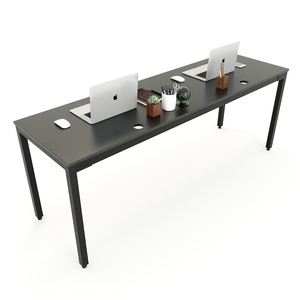 200x60cm Uconcept HBUC036 Computer <b>Desk</b> High Quality Rubberwood with Iron Legs Practical and Stylish Office Furniture - Product Image 2