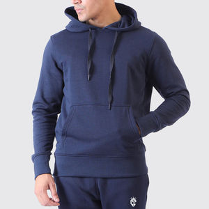 Vêtement de sport sur mesure en gros, 100% coton polyester, pour hommes, motif uni, prix raisonnable pour la saison hivernale - Product Image 2