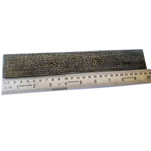 Couteaux vierges à lame fixe pour la fabrication de couteaux Bricolage OEM personnalisé fait à la main en billette d'acier damassé pour la fabrication de couteaux - Product Image 3