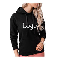 Sudaderas con Capucha Bordadas con Cierre para Mujer, de Alta Calidad y Estilo, al por Mayor, Nuevo Diseño, Color Sólido, Ropa Urbana de Invierno, Personalizadas con Estampado 100%