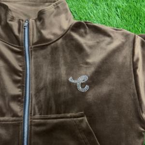 ชุดระบายเหงื่อผ้าคอตตอนผ้าฟลีซแบบมีเชือกผูก100% 2ชิ้นสำหรับฤดูหนาวพิมพ์ลายหิน3D ดีไซน์ทันสมัย - Product Image 6