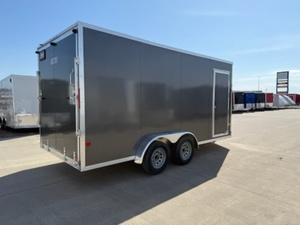 Remorque de transport fermée EZ HAULER 2025, 7,4'x16''+24'', en aluminium, capacité de charge de 2001 à 3000 kg, PL - Product Image 3