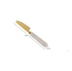 उच्च गुणवत्ता वाले स्टेनलेस स्टील पनीर चाकू सेट मक्खन स्प्रेडर एक एन डी जाम के साथ अनुकूलित आकार सस्ते कीमत बिक्री
