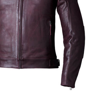 Chaqueta de Carreras Personalizada de Cuero Genuino para Hombre, con Logotipo Personalizado, Estilo Urbano, Resistente al Viento, Ecológica, de Secado Rápido y Transpirable - Product Image 4