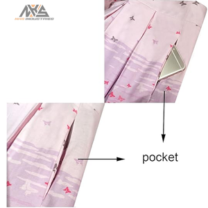 Jupe plissée respirante brodée à taille naturelle, écologique, vintage, pour femmes, décontractée, occasions formelles, tous âges, personnalisable - Product Image 4