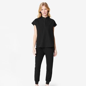 Traje de hospital transpirable personalizado de alta moda para enfermeras masculinas uniformes médicos tejidos ropa de médico de moda - Product Image 3