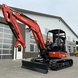 Mini excavatrice KX057-4 Kubota Offre Spéciale Original 5ton U55-4 avec de faibles heures de travail Caractéristiques Moteur et composants de base de roulement - Product Image 6