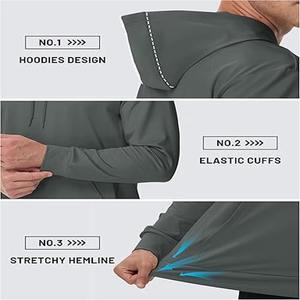 Sweats à capuche de qualité supérieure pour hommes, service OEM, tissu de la meilleure qualité, tissu imperméable, sweat à capuche tendance, dernier design 2025 - Product Image 2