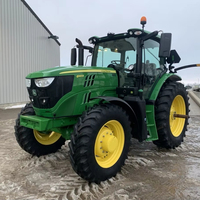 Tracteur agricole compact 4x4 JOHN DEEREE 3025E, 75 CV, transmission hydrostatique, avec chargeur frontal pour travaux sur le terrain