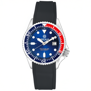 Reloj Pro Sea Diver 200 con Correa de Silicona, Color Azul Profundo, 41 mm, Elegante y Duradero - Product Image 2
