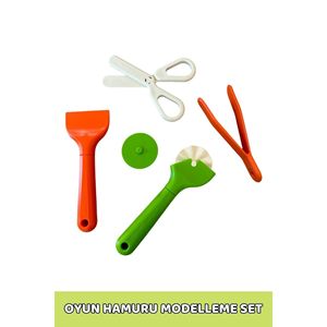 Cao Cấp Thân Thiện Với Môi Ánh Sáng Đất Sét Chơi Bột Mô Hình Thiết Lập Trẻ Em 'Cao Cấp Tự Làm Giáo Dục Đồ Chơi Với Con Lăn Kéo Thìa Nhíp - Product Image 1