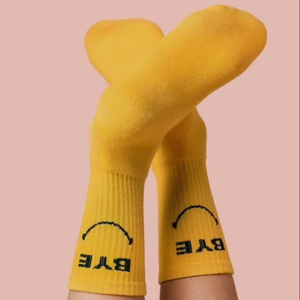 Calcetines Deportivos Unisex de Diseño Personalizado, Secado Rápido, Antideslizantes, Transpirables, Antibacterianos, con Logotipo Bordado, Todos los Colores para Hombre - Product Image 1