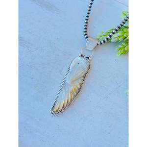 Zuni ชุดจี้เงินสเตอร์ลิงไข่มุกหรูหรา - Product Image 3