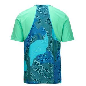 Wholesale 100% Cotton Pedal Shirts <b>Men's</b> Crew Neck T-Shirts with Polyester Spandex Polyester Fabric Sublimation - Product Image 2