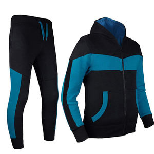 Ensemble de survêtement personnalisé décontracté pour hommes en hiver à prix de gros | Sweat à capuche en molleton 2025 coton et survêtement de jogging pour hommes - Product Image 1