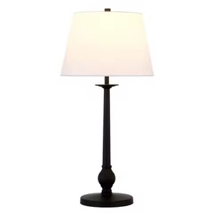 Lámpara de mesa de metal hecha a mano moderna para decoración de dormitorio, luz de escritorio de hierro elegante, acento de hogar elegante para sala de estar - Product Image 4