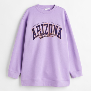 Sudadera de lana de algodón para mujer, Sudadera con cuello redondo, Jersey informal, sudadera con estampado personalizado para mujer - Product Image 3