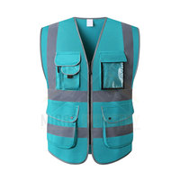 Chaleco de Seguridad para Trabajo en Carretera, Clase 2, Alta Visibilidad, Ligero, Transpirable y de Secado Rápido para Hombre, con Logotipo Personalizado